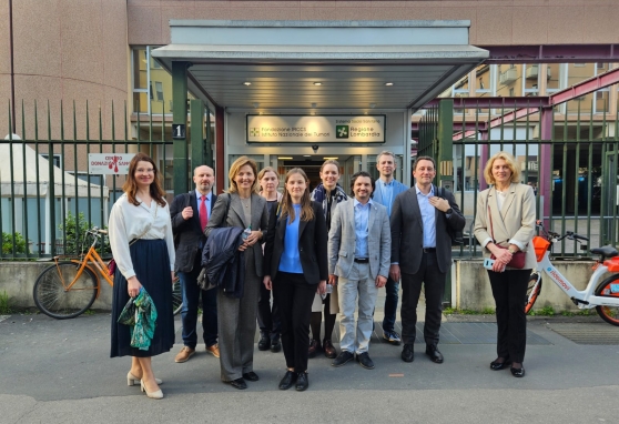 Jungtinės NVI ir NVC delegacijos vizitas į Milano vėžio centrus 