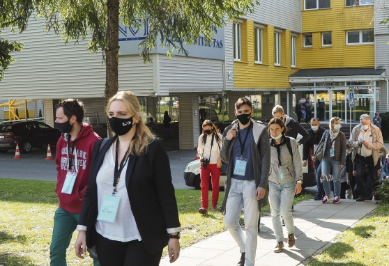 Nacionalinio vėžio instituto mokslo padalinyje – MITA ekskursija