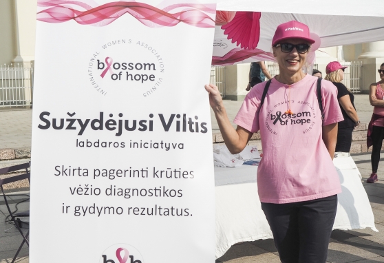 „Vilniaus maratone“ NVI onkologai pasakojo apie vėžio prevenciją