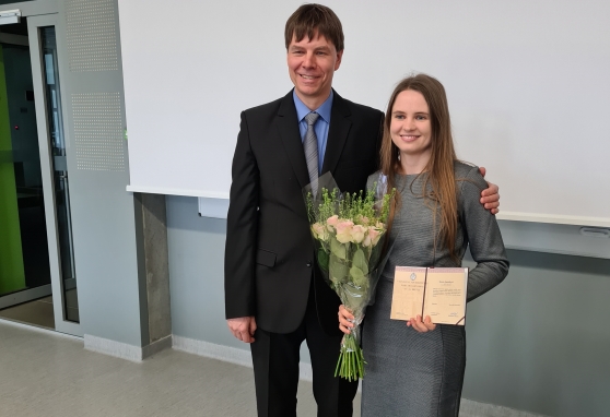 Sveikiname jaunesniąją mokslo darbuotoją Gretą Jarockytę sėkmingai apsigynus daktaro disertaciją!