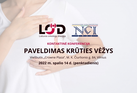 Kontaktinė konferencija PAVELDIMAS KRŪTIES VĖŽYS